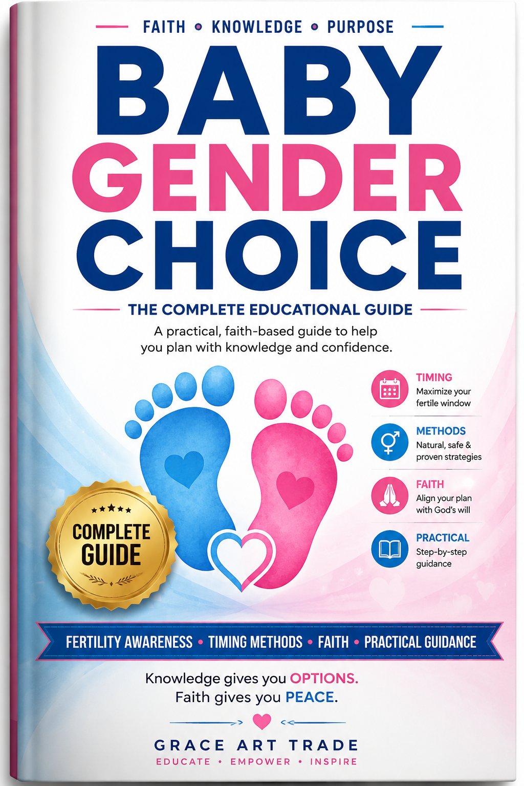 Baby Gender Choice guide about fertility timing, family balancing and baby gender planning